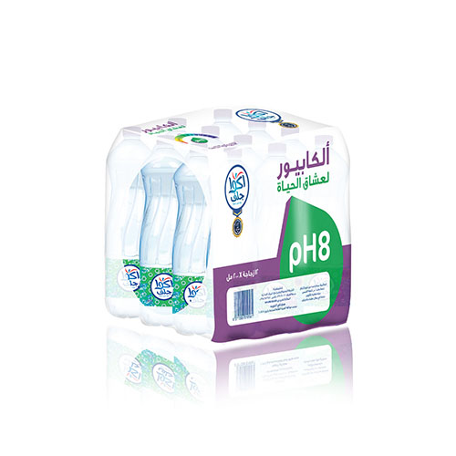 Aqua Gulf Alka Pure pH8 12 Bottles * 200 ML