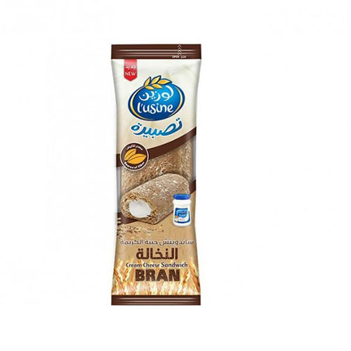 L'usine - Cream Cheese Sandwich Bran 112gm