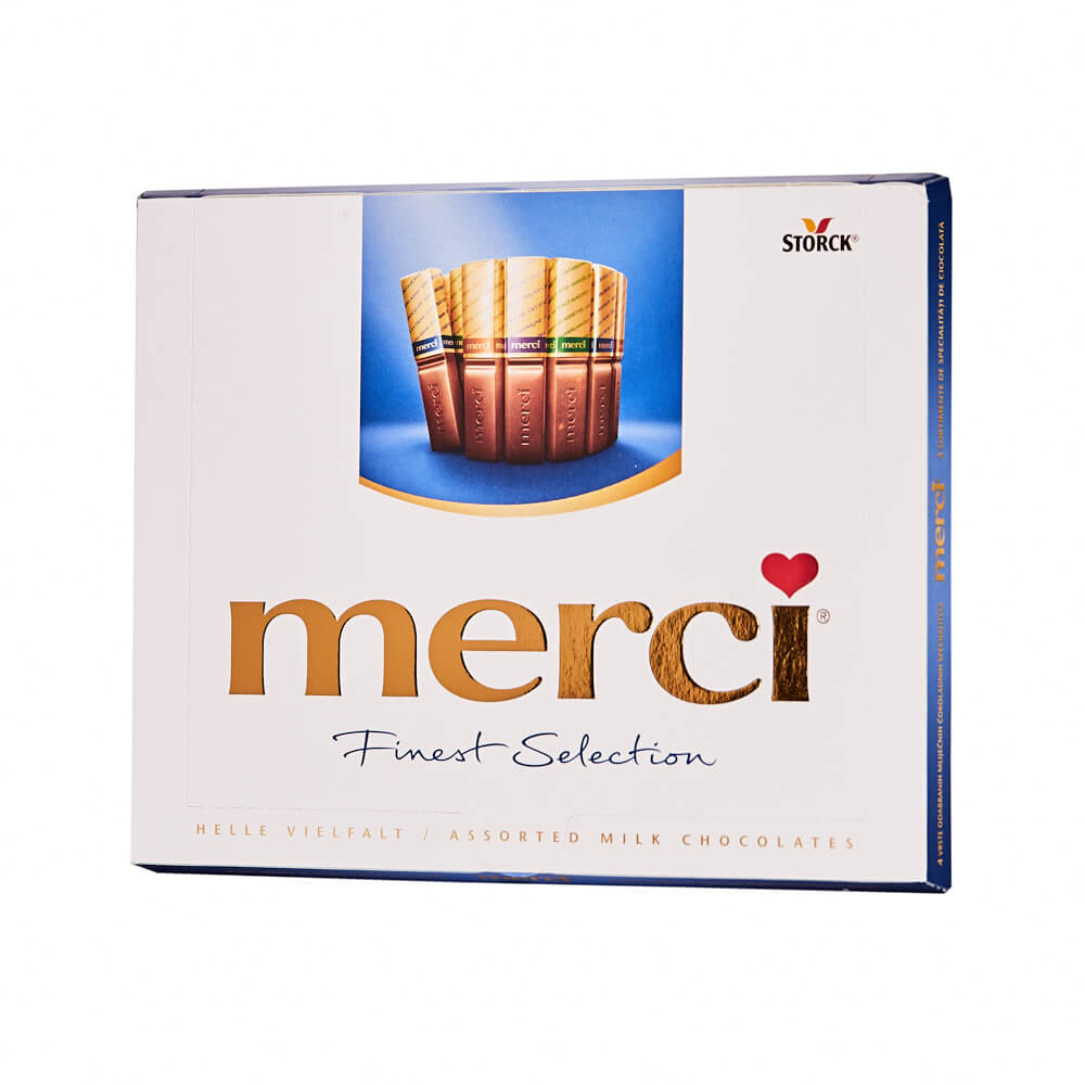 Merci Finest Assortment of European Milk Chocolates 250g