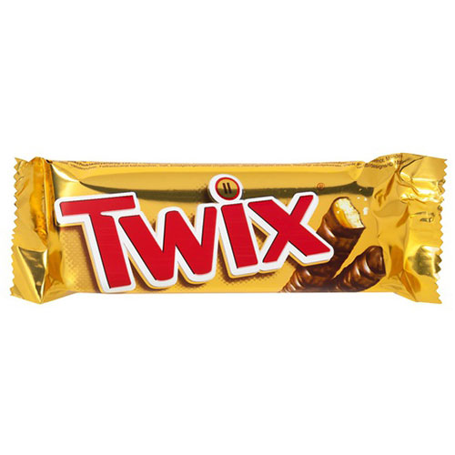 Twix with chocolate and milk 50 gm