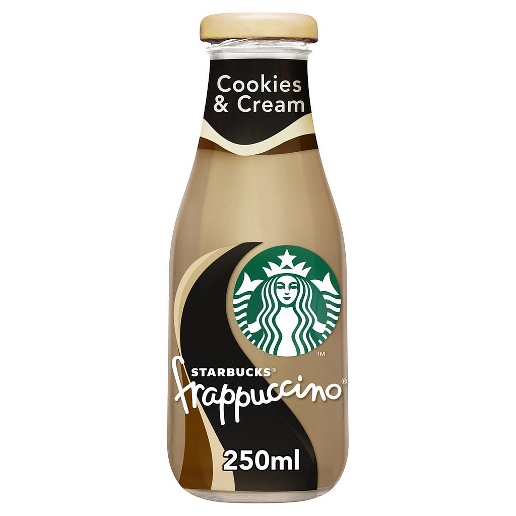Starbucks frappuccino - Cookies & Cream flavour 250 ml