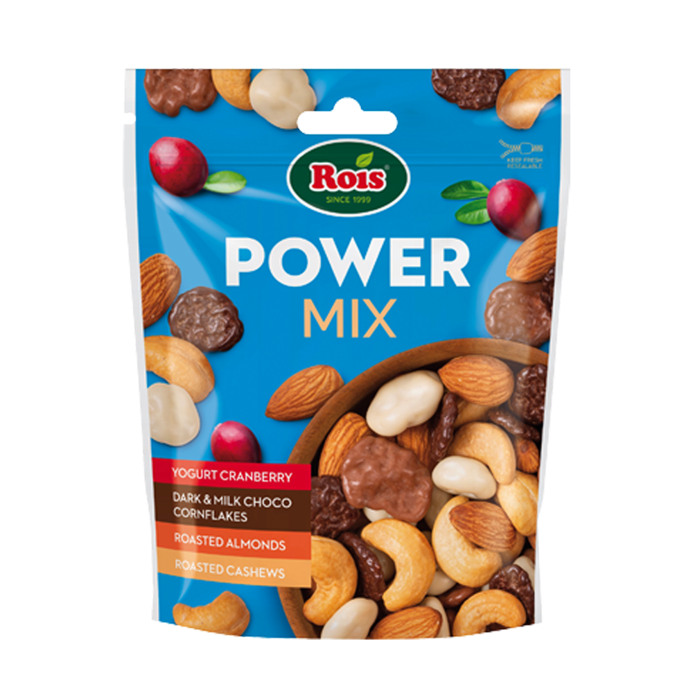 Rois Mixed Nuts, Corn Flakes & Cranberries 120gm