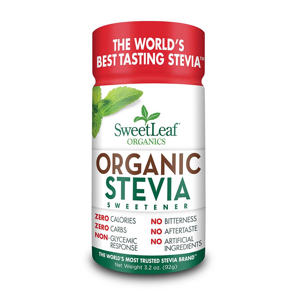 Sweet Leaf Stevia Organic Powder3.2 Oz (92 g)