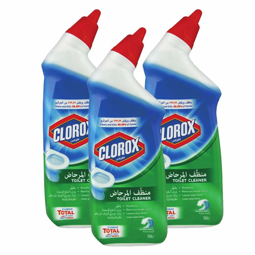 Clorox toilet cleaner z fresh 709 2 + 1 free