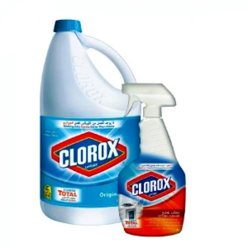 Clorox White 3.780 Ltr + Kitchen Cleaner 500 Ml Offer