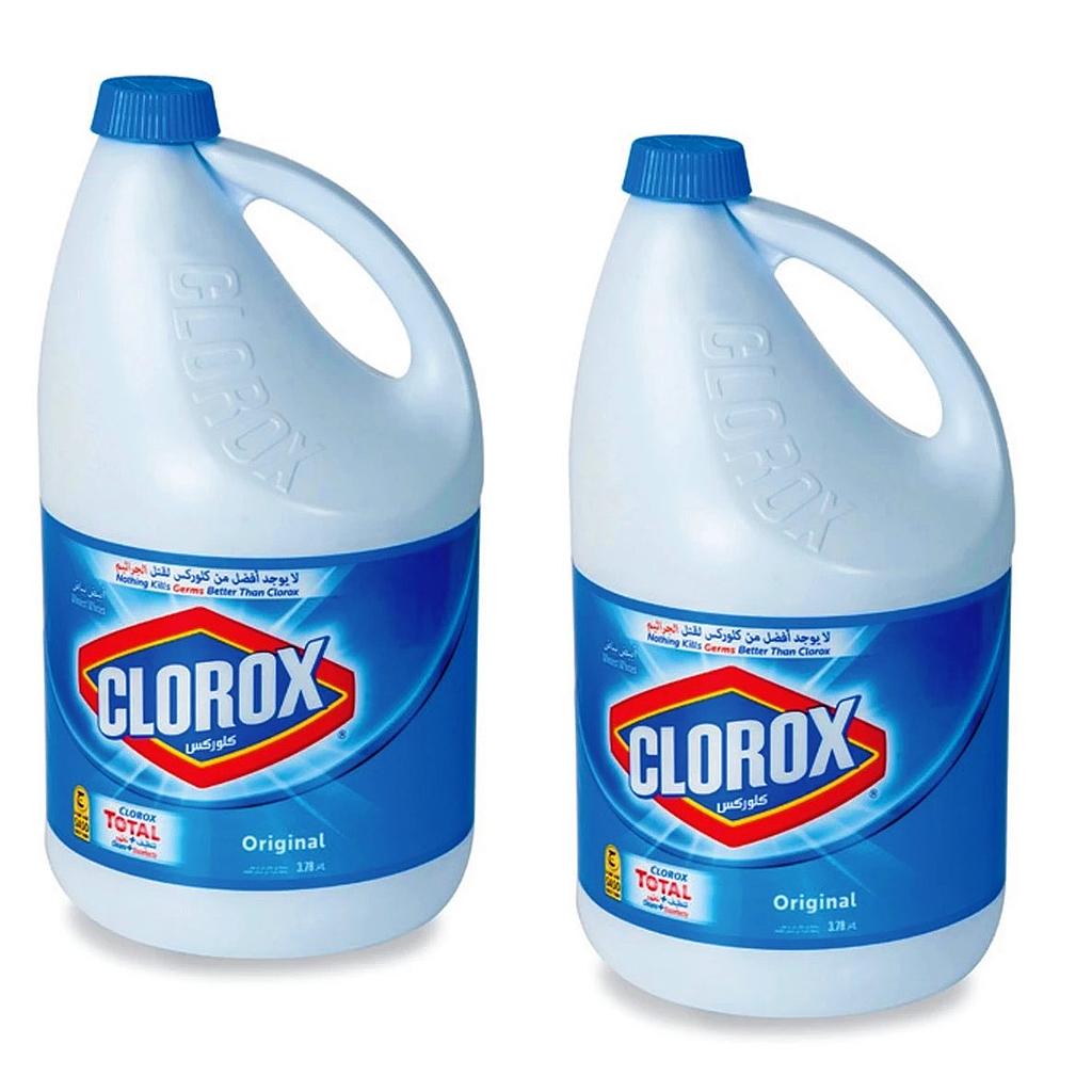Clorox Bleach 1.89Litre 2 Pcs Offer