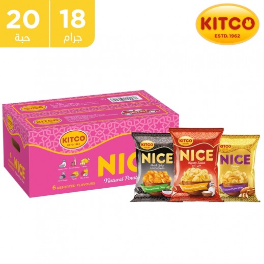 Kitco Nice Chips Mix Box 18gm*20pcs