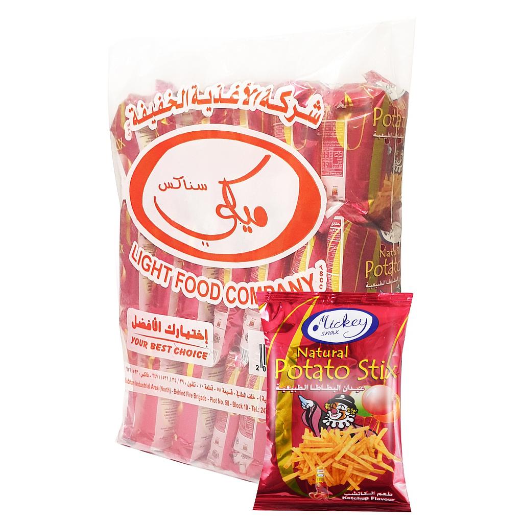 Mickey Potato Ketchup Sticks 16 g * 20 PCS