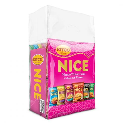 KITCO NICE POTATO CHIPS ASSORTED 19*18G