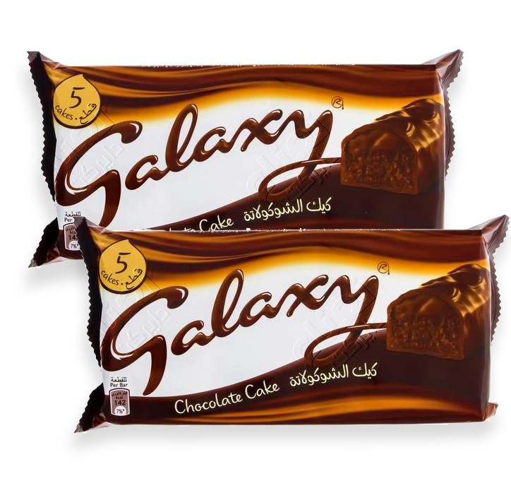 Galaxy Cake with Chocolate 30g 5 Pieces*2 offer