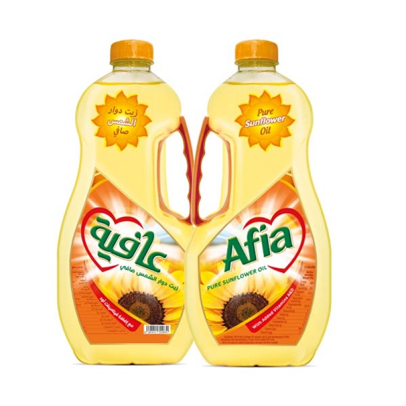Afia Corn Oil Pure 1.5 ltr * 2
