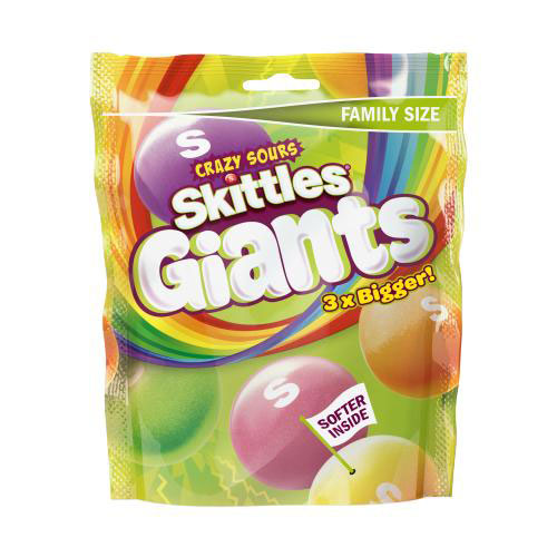 Skittles Giant Candy Sour 170gm