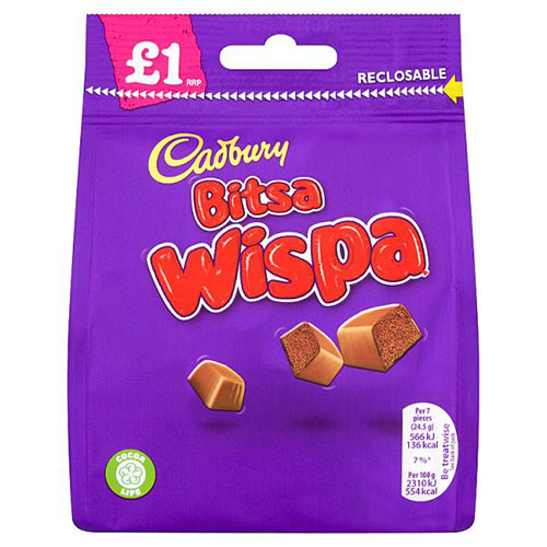 Cadbury Wispa bag 95gm