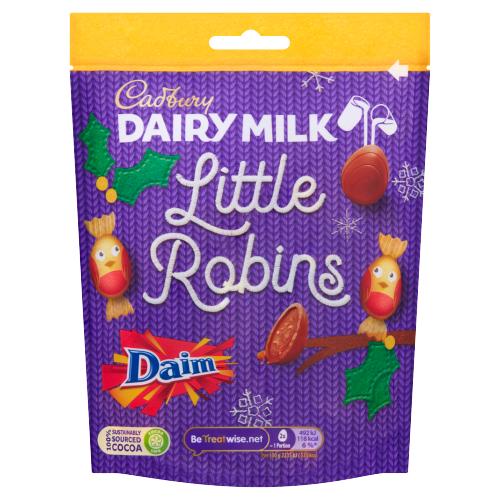 Cadbury Dairy Milk Little Robins Dime 77g