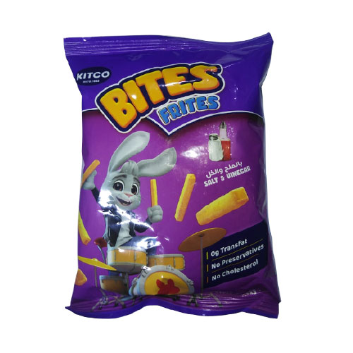 Kitco Bites Frites Salt & Vinegar, 16g