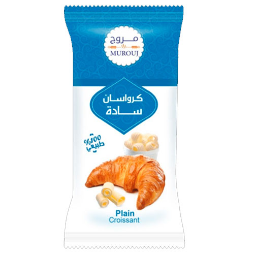 Murouj - Croissant Plain with Butter 60g