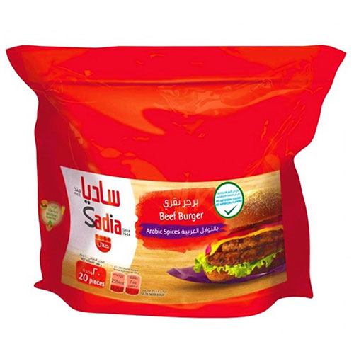 FZN BEEF BURGER SP Onion 1KG Sadia