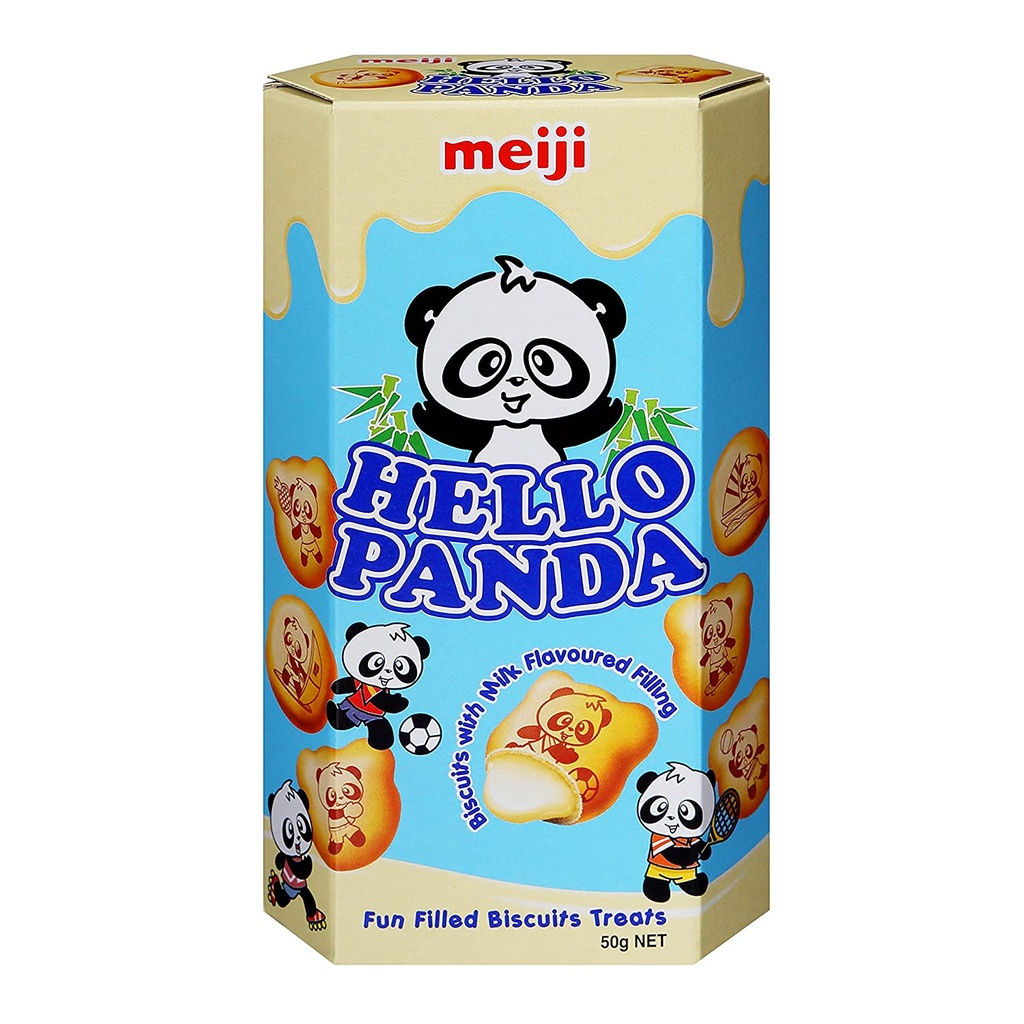 Hello Panda Biscuits with Milk Flavored Filling 50g
