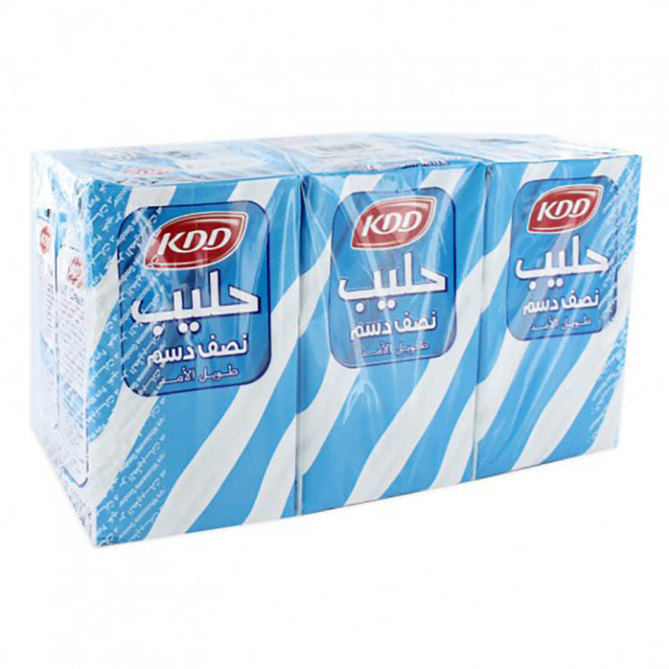 KDD HALF CREAM MILK 250ML * 6