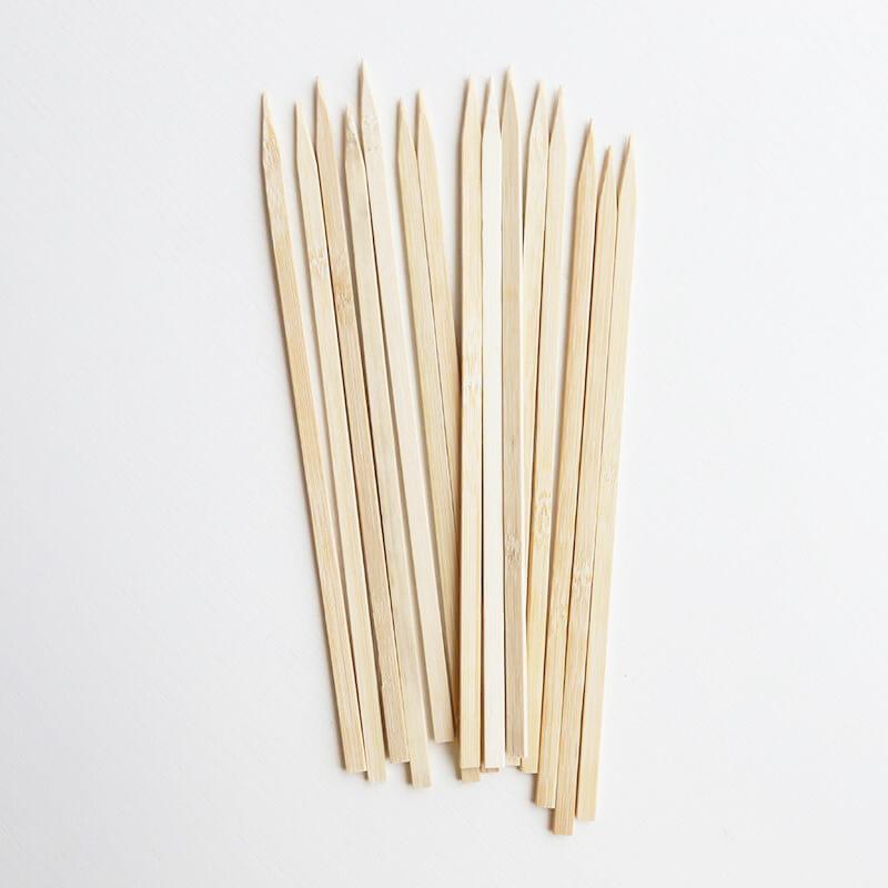 Square chopsticks 40 cm 25 pieces