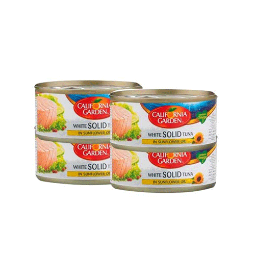 California White Solid TUNA  4*170gr 