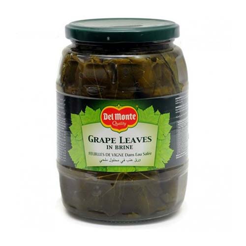 DELMONTE GRAPE LEAVES IN BRINE 907G