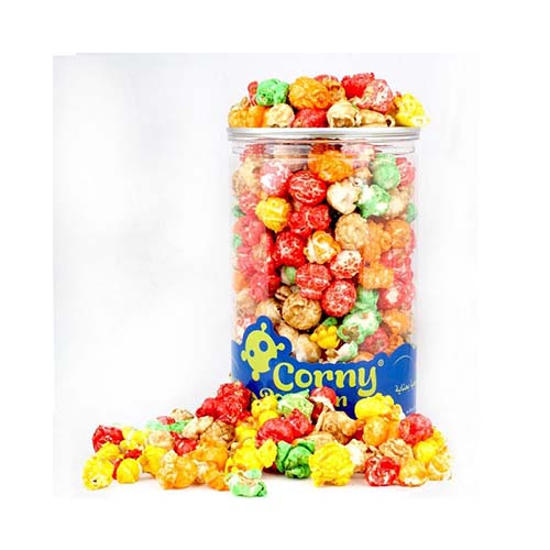 Corny popcorn with fruit flavor cans 220 g