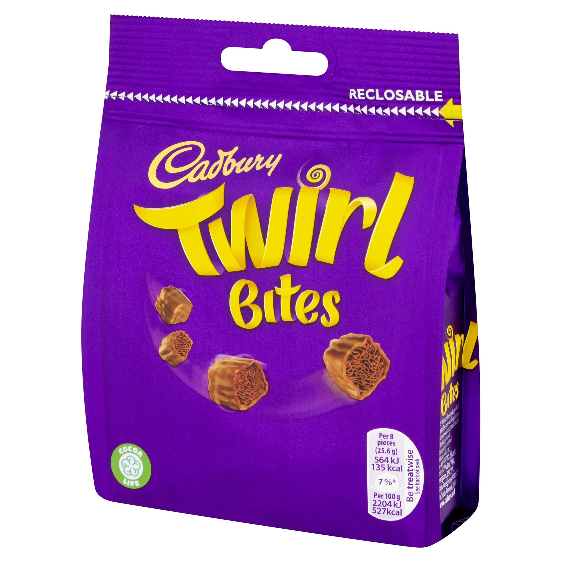 Cadbury Twirl Bites Chocolate Bag 95g