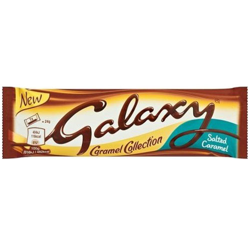 Galaxy Salted Caramel Chocolate Bar 48g