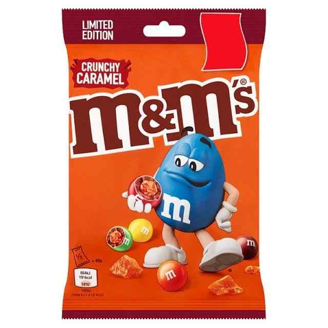 M&M's Crunchy Caramel Chocolate 80g