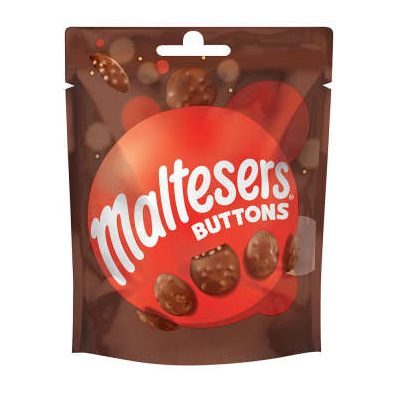 Maltesers Buttons Chocolate Pouch Bag 102g