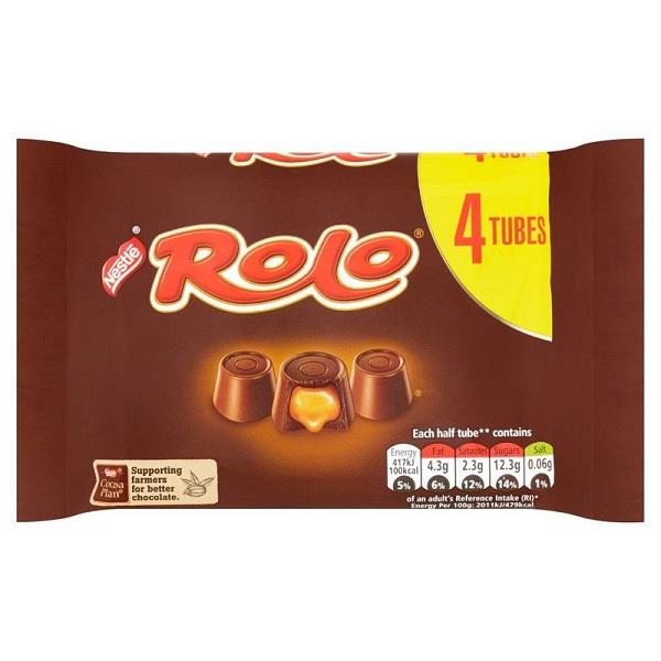 Rolo Milk Chocolate & Caramel Multipack 166.4g