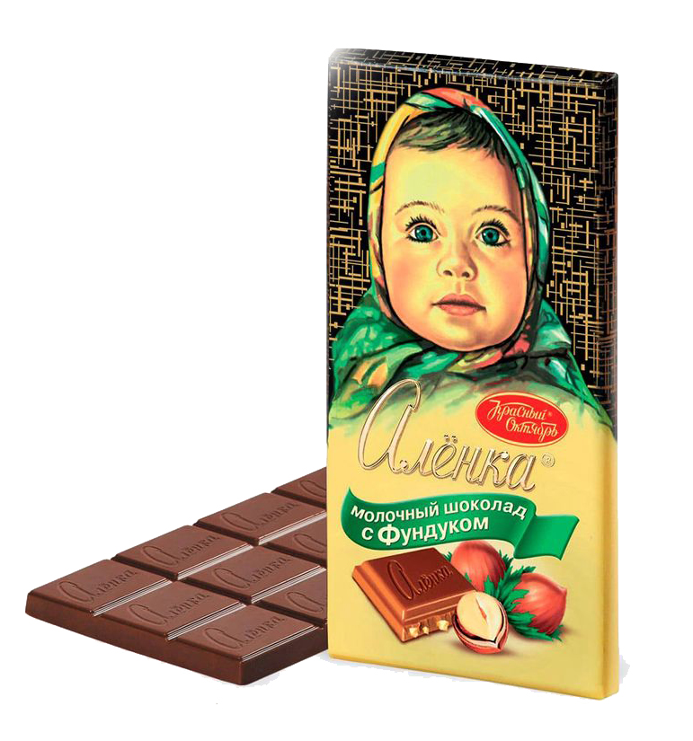 Yonka chocolate with milk and hazelnuts 90 g