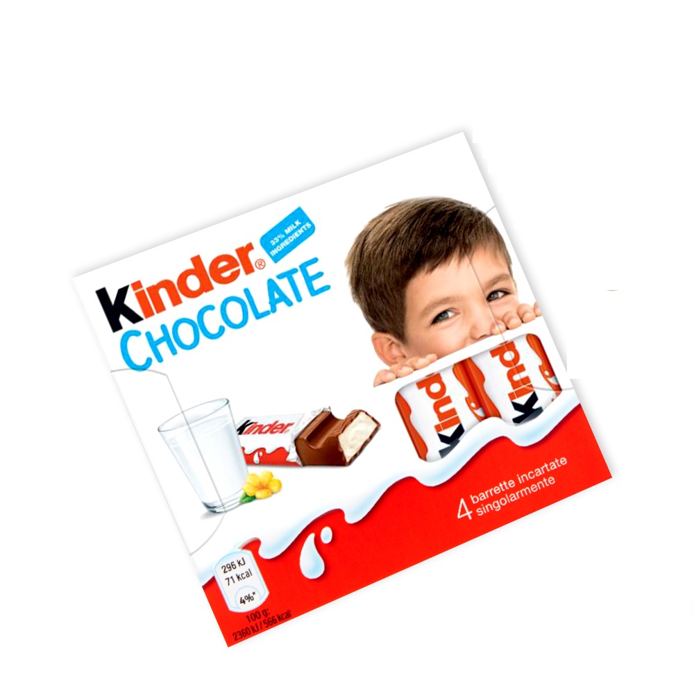 Kinder - Chocolate 4Bars 50gm