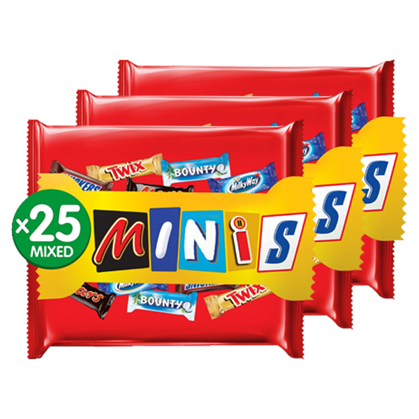 Mini Chocolate MIX 500 gm offer 3 pieces