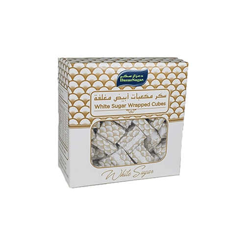 Dazaz - White Sugar Wrapped Cubes 500gm