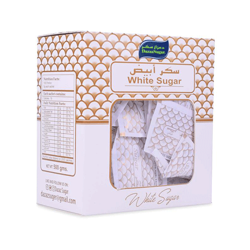 Dazaz - White Sugar Packet 500gm