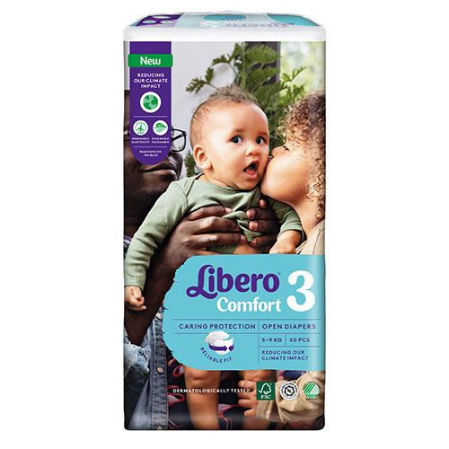Libero Baby Diapers Libro 3 Jumbo (60 H) 5-9kg