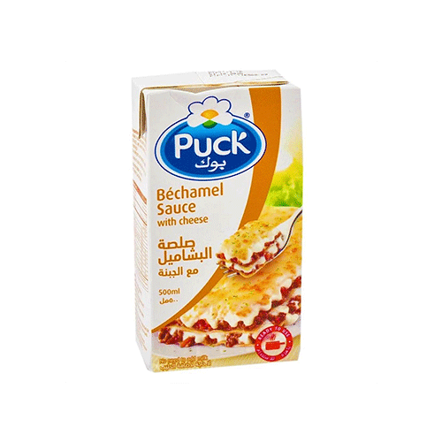  PUCK BECHAMEL SAUCE WITH CHEESE 500ML