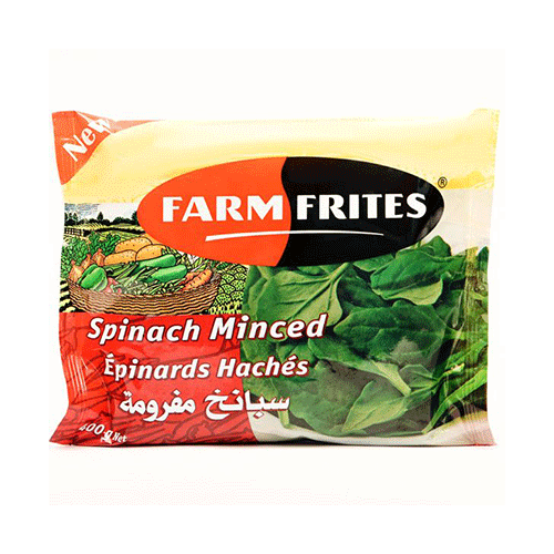Farm frites chopped spinach 400g
