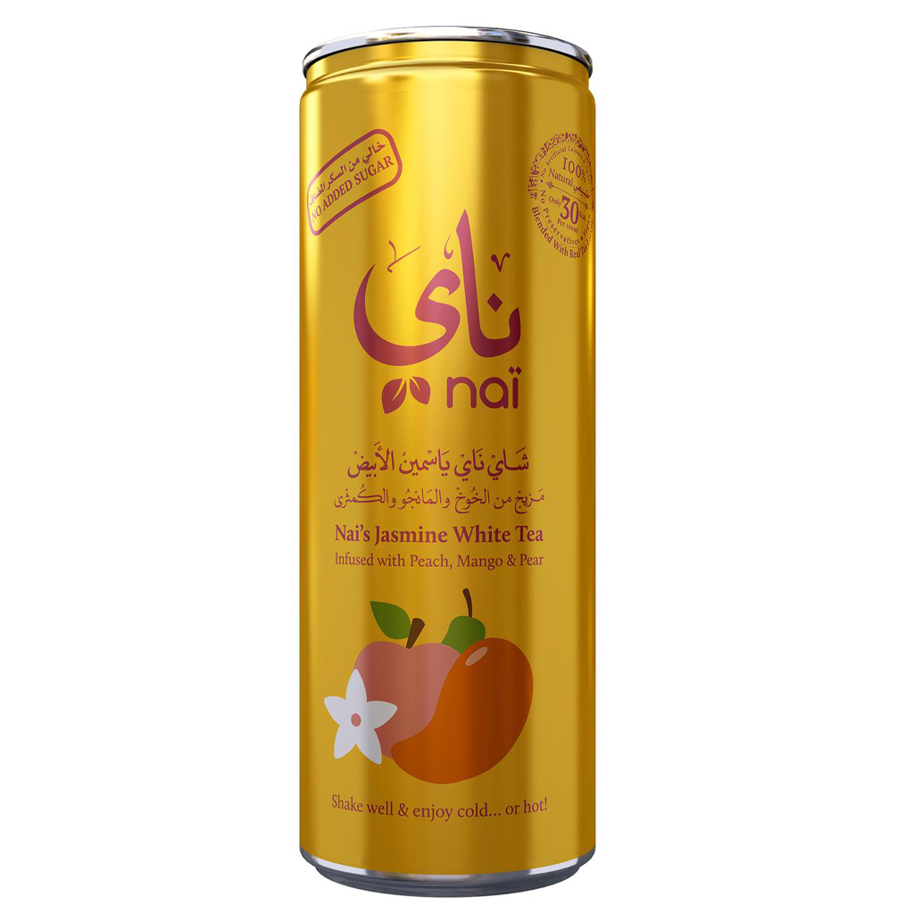 Nai Peach, Mango & Jasmine White Tea 250 ML