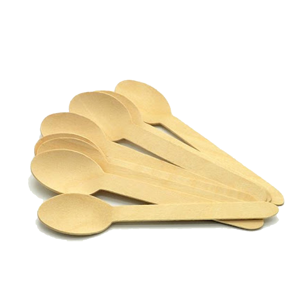 Wooden spoon 20 pieces - 16 cm