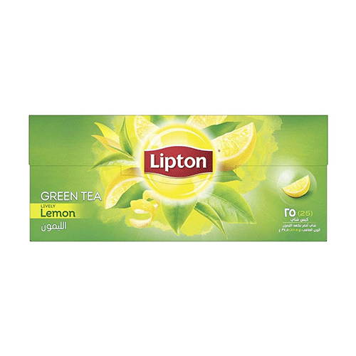 Lipton Green Tea Lemon 25 Bags