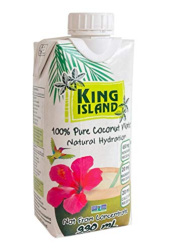 KING ISLAND 100 Present PURE COCONUTWATER 330 ML