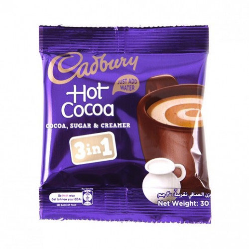 Cadbury Hot Chocolate Reduced Fat 30gm
