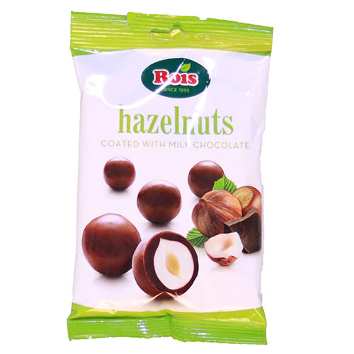 Rois Hazelnut Coated With Milk Chocolate 80 gm