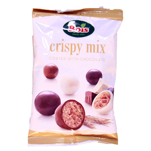 Rois Crispy Milk & White Plain Chocolate