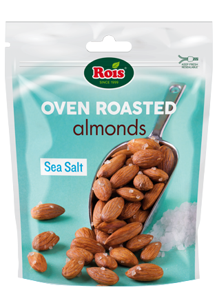 Roasted Almonds Oven Roasted With Sea Salt 120gm