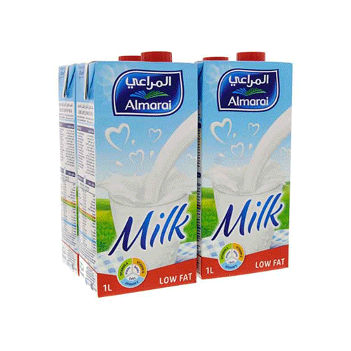 Almarai Milk Low Fat 1L * 4 PCS