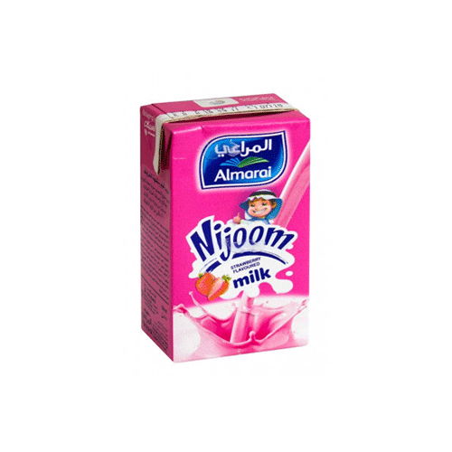 Almarai - Nijoom Milk & Strawberry Drink 150ml